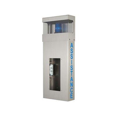 Aiphone WB-HA wall box with hooded light for housing emergency stations