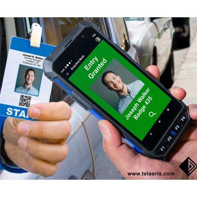 Telaeris XPressEntry Handheld Badge and Biometric Readers