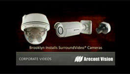 Arecont Vision SurroundVideo panoramic cameras installed at Brooklyn, New York neighborhood
