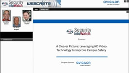 Avigilon Webinar on How HD Surveillance Keeping Campus Safe & Secure