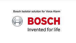 Bosch Isolator solution for Voice Alarm