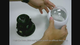 How to install CAM4311S2 indoor dome camera