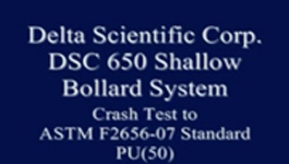 DSC 650 Shallow Bollard System