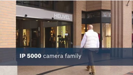 Bosch IP 5000 HD Megapixel Cameras with Wide Dynamic Range (WDR), Privacy Masking & Audio Capability
