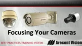 Proper focusing of Arecont Vision megapixel IP cameras for megapixel imaging applications