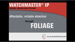 DRS Technologies' WatchMaster Thermal Video CCTV with Infrared Illuminator