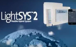 LightSYS 2 Hybrid Alarm Security System from RISCO Group for Home and Business