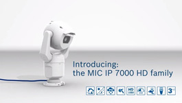 Bosch MIC IP 7000 HD cameras