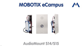 Mobotix AudioMount for S14/S15 High Resolution FlexMount IP Dome Cameras Installation