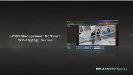 Panasonic i-PRO WV-ASM100 Video Management Software for Multi-Site Networked Video Systems