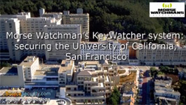 Morse Watchmans KeyWatcher key control and management system installed at University of California San Francisco