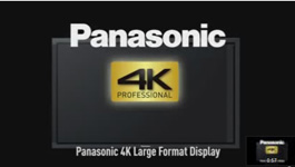Panasonic introduces 4K Large Format Display
