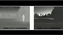 Panasonic Thermal Imaging Camera operating in low light conditions