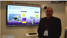 Sony 4K technology demonstration at IFSEC 2015