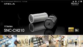 The features of Sony's SNC-CH210 Megapixel Camera
