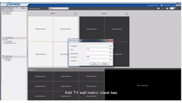 Surveon SCC Feature - How to add TV Wall Matrix to SCC Server