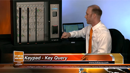 Traka and Lenel OnGuard integration – Keypad-key query demonstration