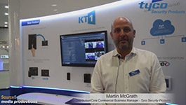 Tyco Security Products displays Kantech KT-1 one door IP controller at IFSEC 2015
