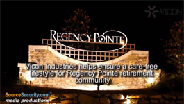 Vicon Industries security cameras ensure care-free lifestyle for Regency Pointe retirement community
