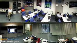 Vicon V9360 hemispheric camera with fisheye lens