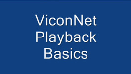 How to use playback video feature of ViconNet Video Management System