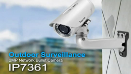 Overview of Vivotek outdoor 2-megapixel day & night network bullet camera IP7361