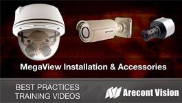 Arecont Vision best practices training video: Setup and installation of MegaView cameras