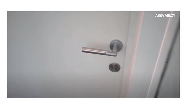 At a new dermatology practice, Code Handle® locks give patients reassurance and privacy