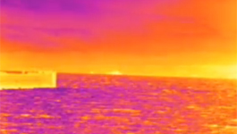 Clip of Bosch MIC412 Thermal at 4km