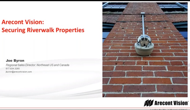 Arecont Vision case study - securing Riverwalk Properties, Lawrence, MA
