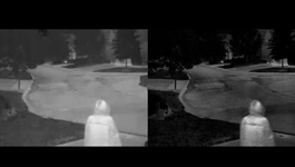 Clear24 thermal camera from Sightlogix gives clear details during rain