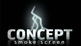 Concept Smoke Screen Security solution stops burglar in tracks