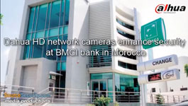 Dahua HD network cameras enhance security at BMCI bank in Morocco
