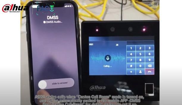 Dahua shows working of ASI3A Series APP Call Push