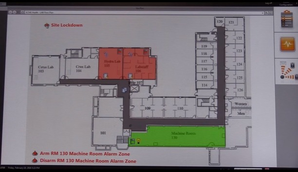 Enjoy ease of access with Gallagher command centre