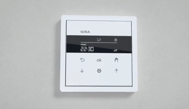 Light and blind control with Gira System 3000