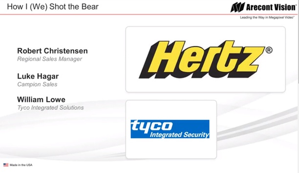 Arecont Vision case study - Hertz and Tyco