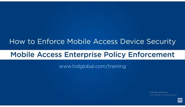 HID Mobile Access: How to enforce mobile access device security