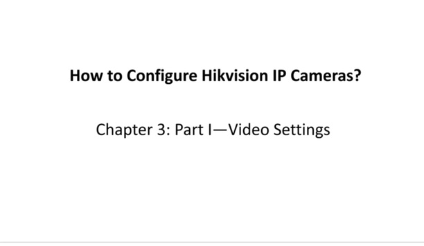 IP Configuration Instruction - Video and Display Settings