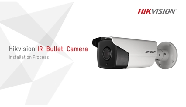Hikvision installation guide - IR bullet camera