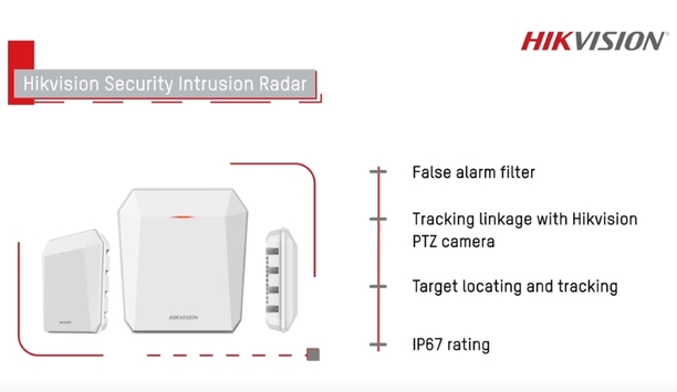 Hikvision demonstrates Security Intrusion Radar