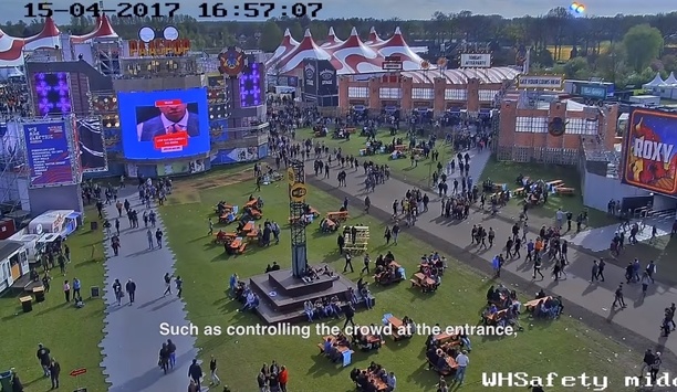 Hikvision provides surveilalnce to Popular PassPop festival