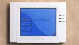 Honeywell's Galaxy TouchCentre - colour graphic keypad