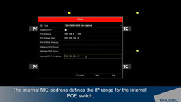 Vanderbilt Eventys installation wizard demo