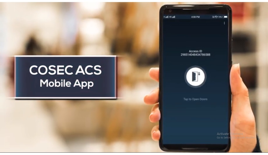 Matrix’s COSEC ACS App with Tap-and-Go and Shake-and-go feature