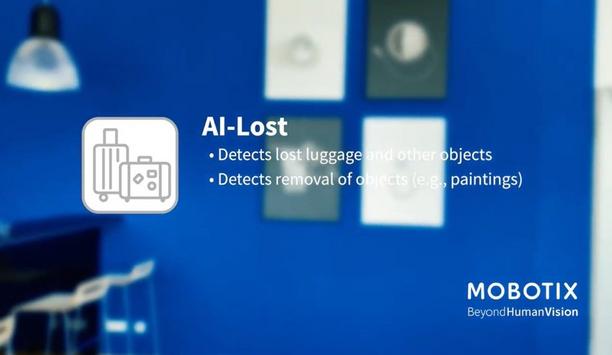 MOBOTIX demonstrates the working of AI-Lost feature