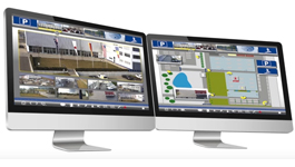 MOBOTIX MxManagementCenter user interface demo: Start screen, first view, quick help, tool tips