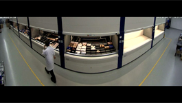 MOBOTIX hemispheric cameras monitor a warehouse - demo clip