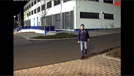 MOBOTIX demo clip: Low light cameras with 6MP Moonlight technology in a car park