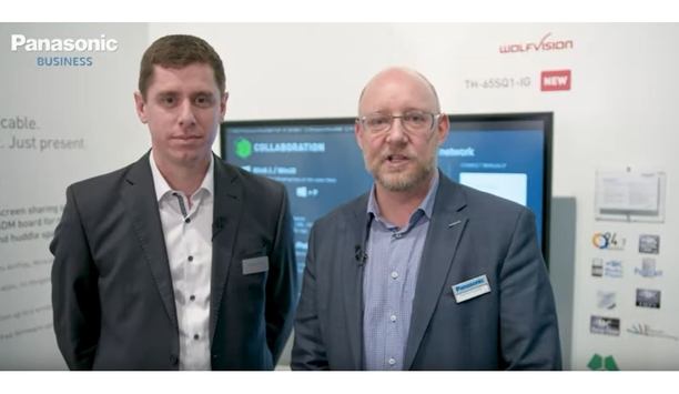 Panasonic and WolfVision collaborate for first integrated display and wireless presentation solution